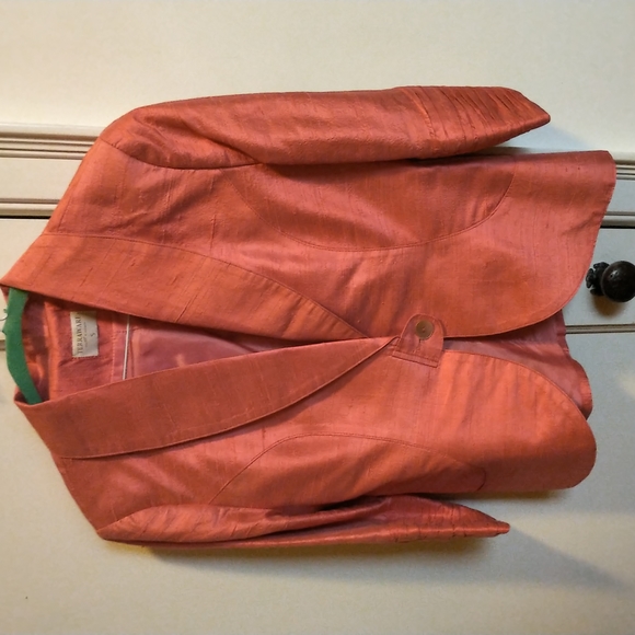 Three piece silk dress with jacket, perfect condition - Picture 1 of 4